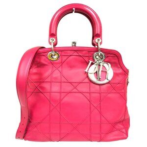 Christian Dior Granville Cannage Handbag jp622-110425